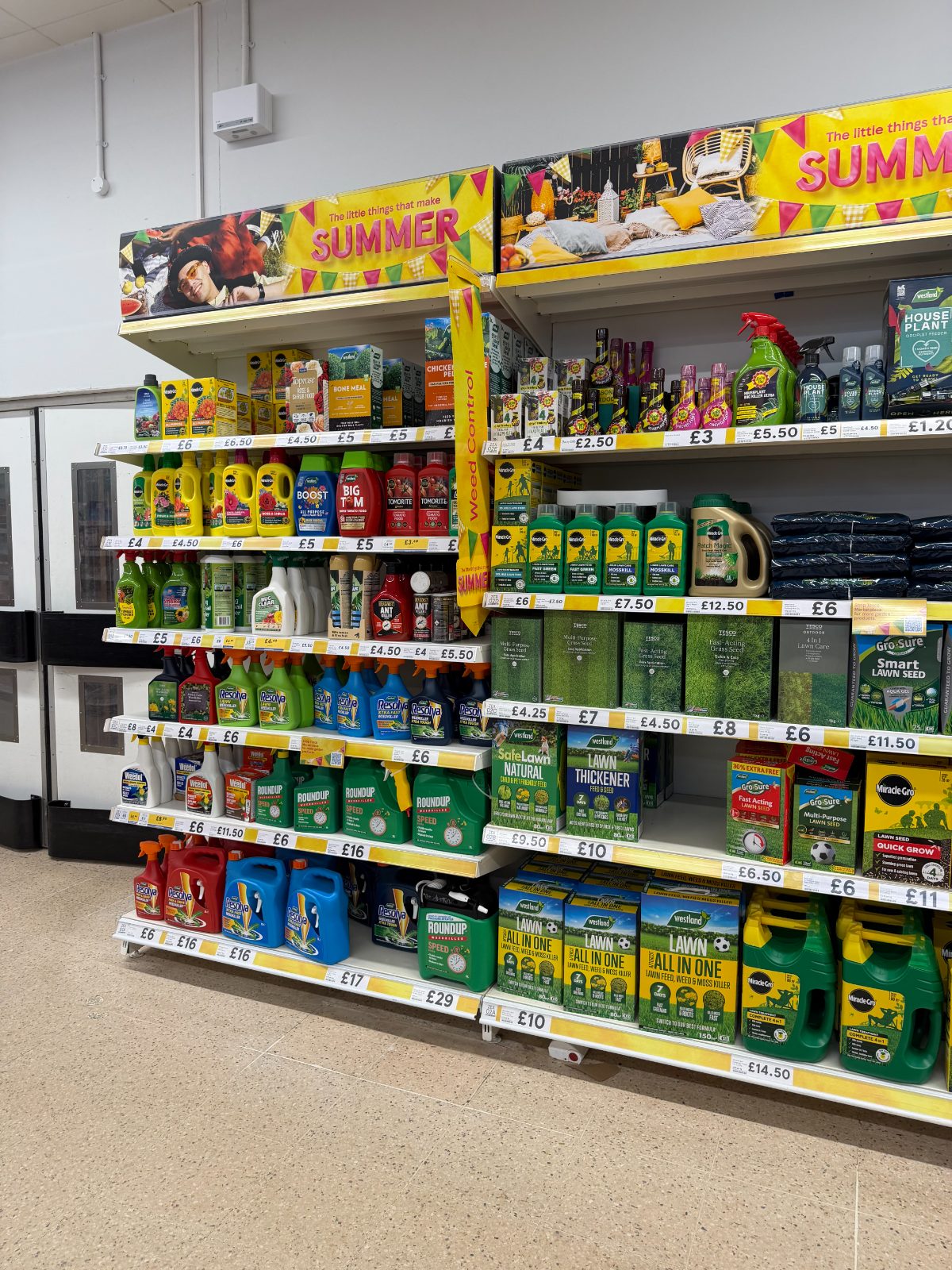 A captured aisle